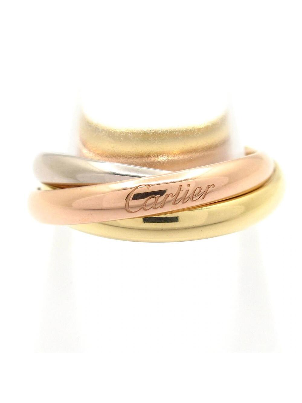 Cartier Trinity Ring Sm 18K Tri-Color #345691C23B